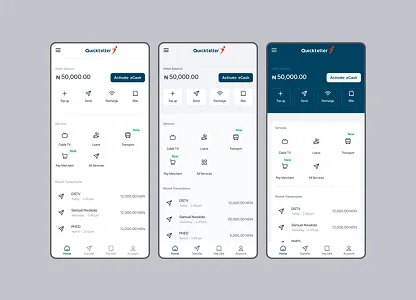 Quickteller redesign