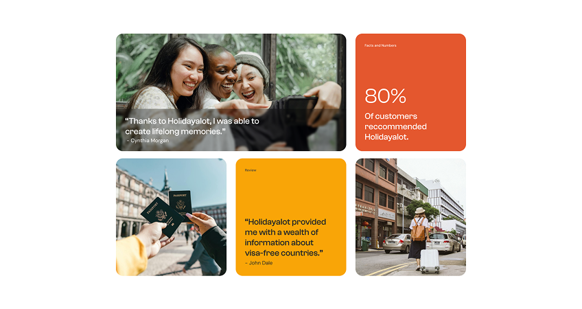 Holidayalot website homepage