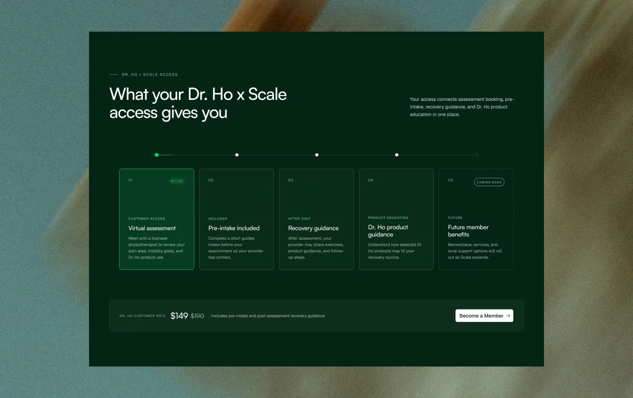 Scale Health detail view