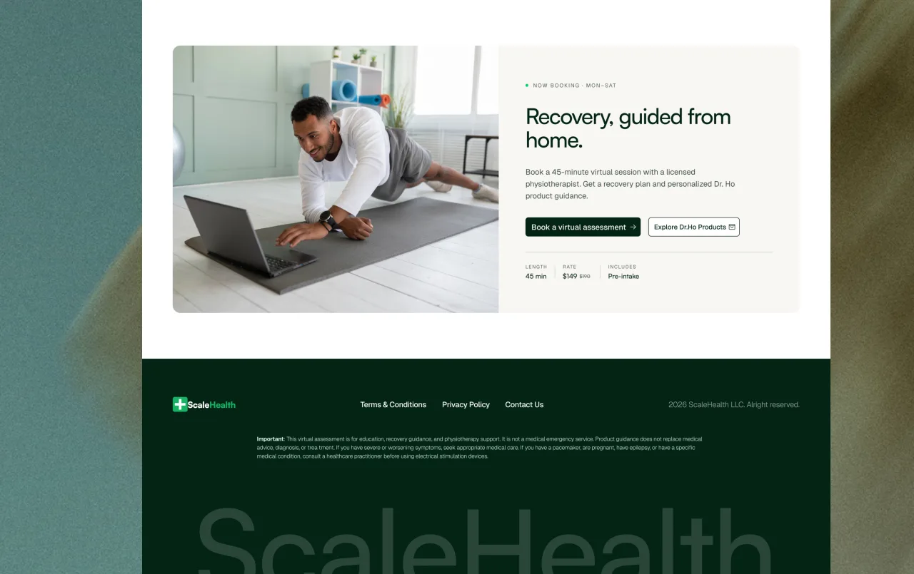 Scale Health detail view